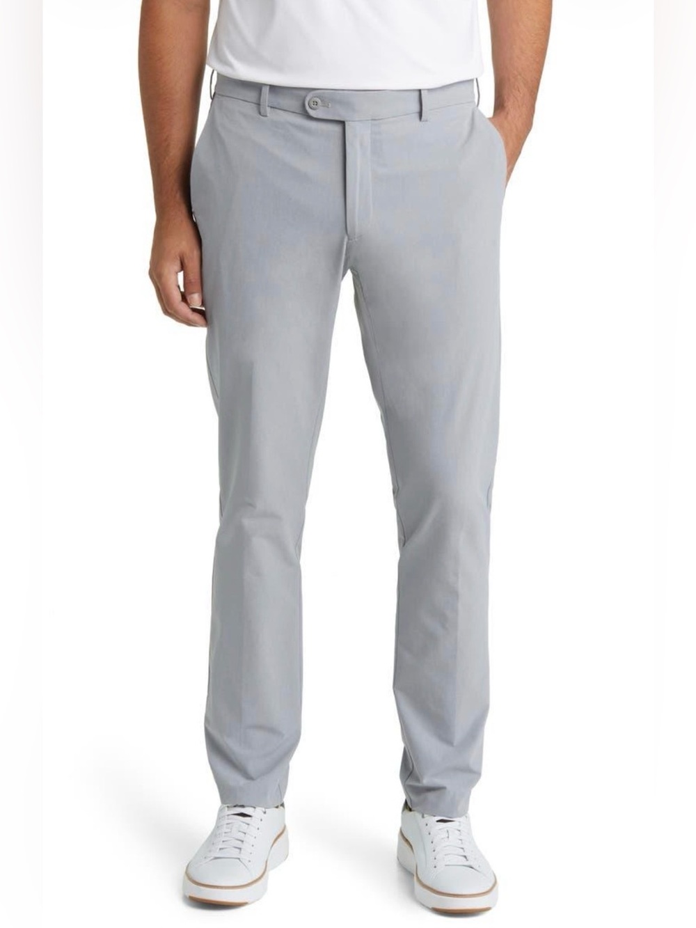 Poshmark Title
Peter Millar Crown Men’s Gray Performance Golf Pants 33/34